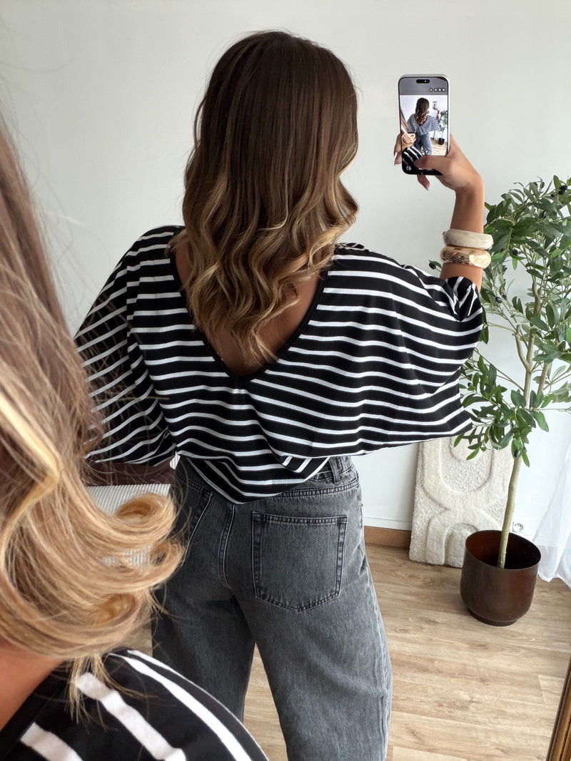 Top Solene noir