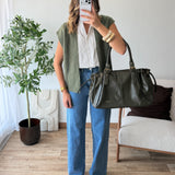 Jean wide leg bleu