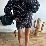 Short à pois noir 🇮🇹