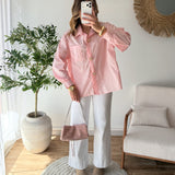Chemise soleil rose