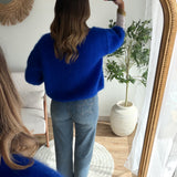 Jean wide leg étoiles bleu