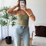 PRÉCOMMANDE Top à coques kaki