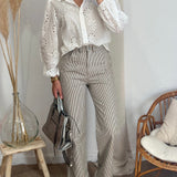 Pantalon à rayures Thelma