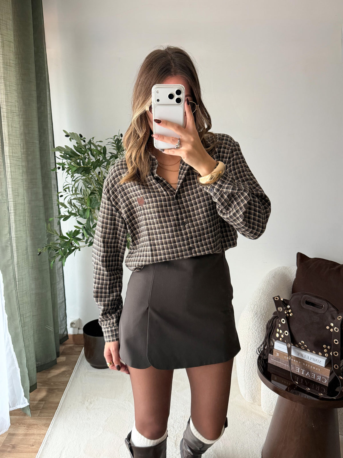 Chemise Heart carreaux