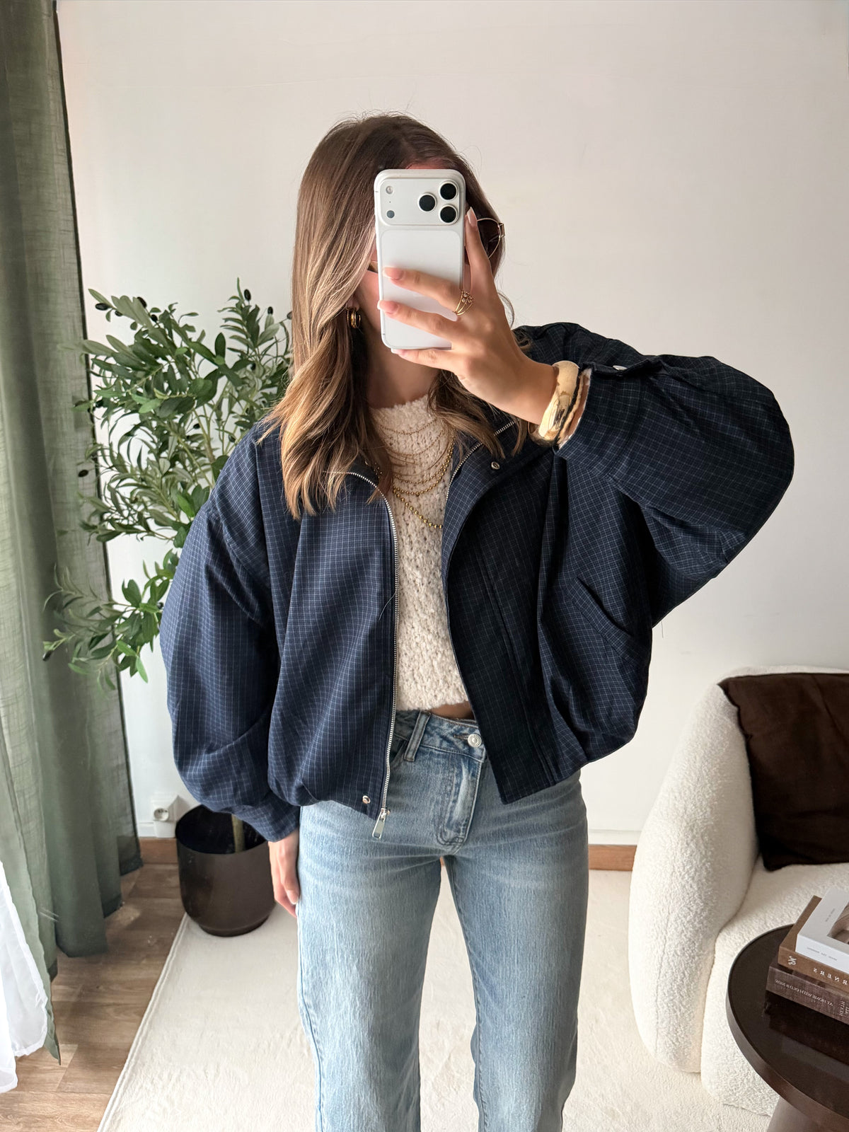 Bombers carreaux