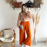 Pantalon gaze orange 🇮🇹