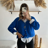 Gilet Margot bleu roi 🇮🇹