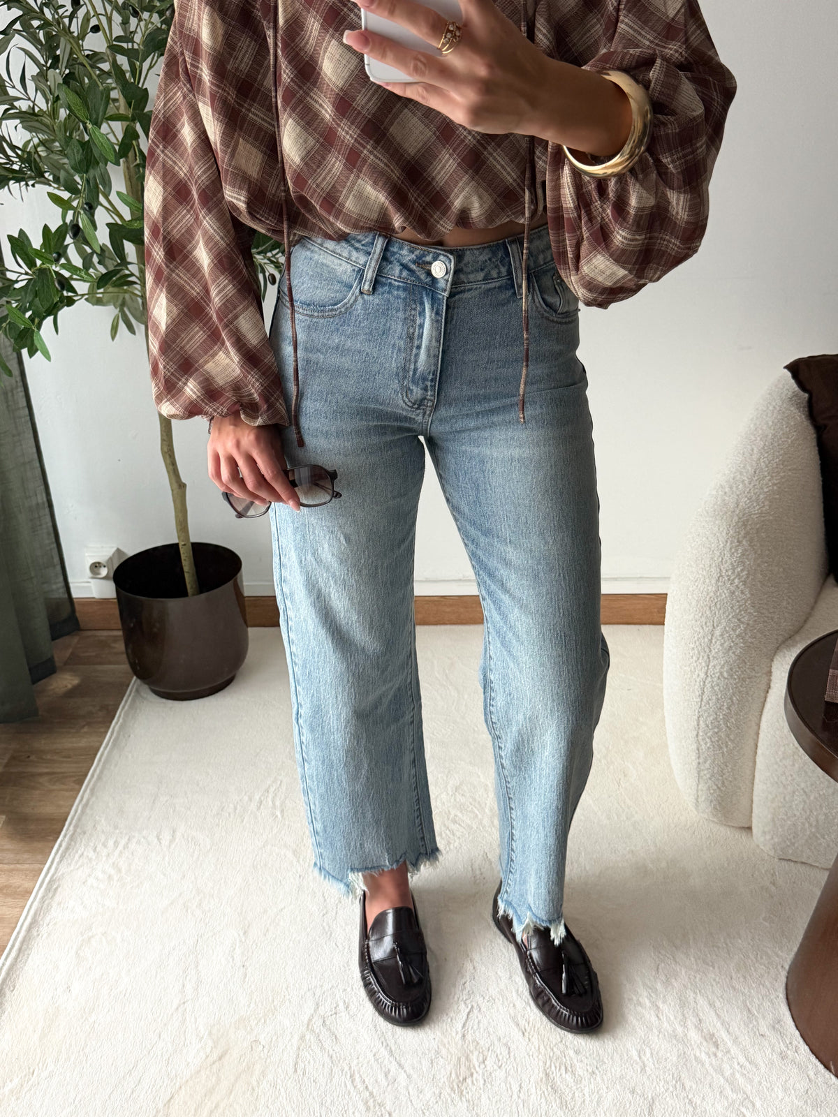 Jean Mariana bleu clair