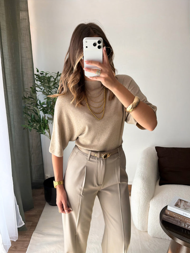 Top Ina beige