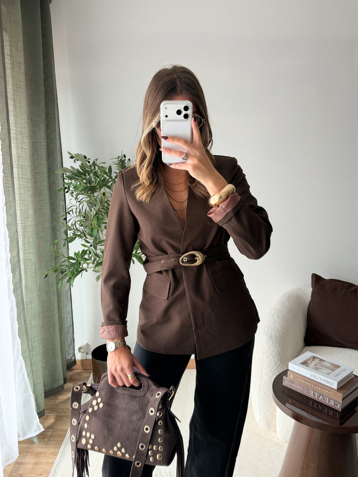 Blazer Celeste