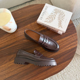 Mocassins chocolat