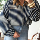 Gilet rive gauche bleu marine