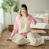 Pull sans manches blanc
