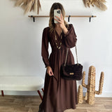 Robe Britanny choco