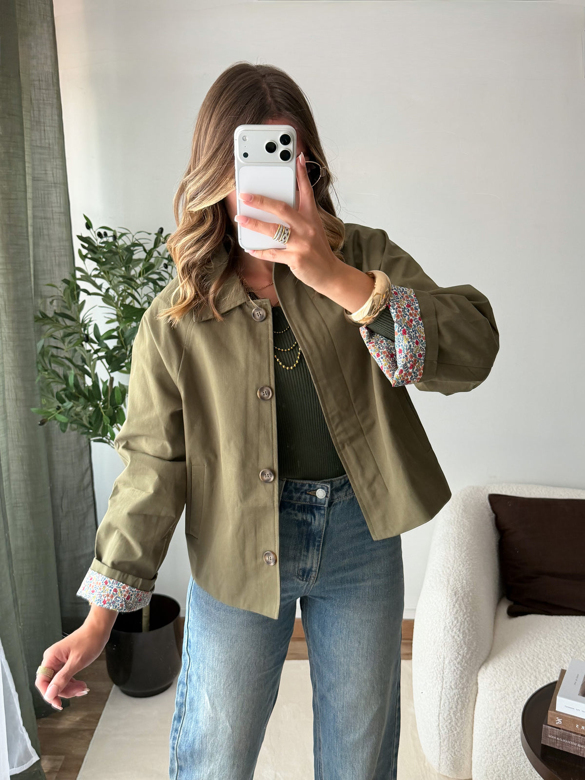 Trench liberty kaki