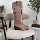 Santiags Mina beige