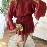 Robe Malia bordeaux