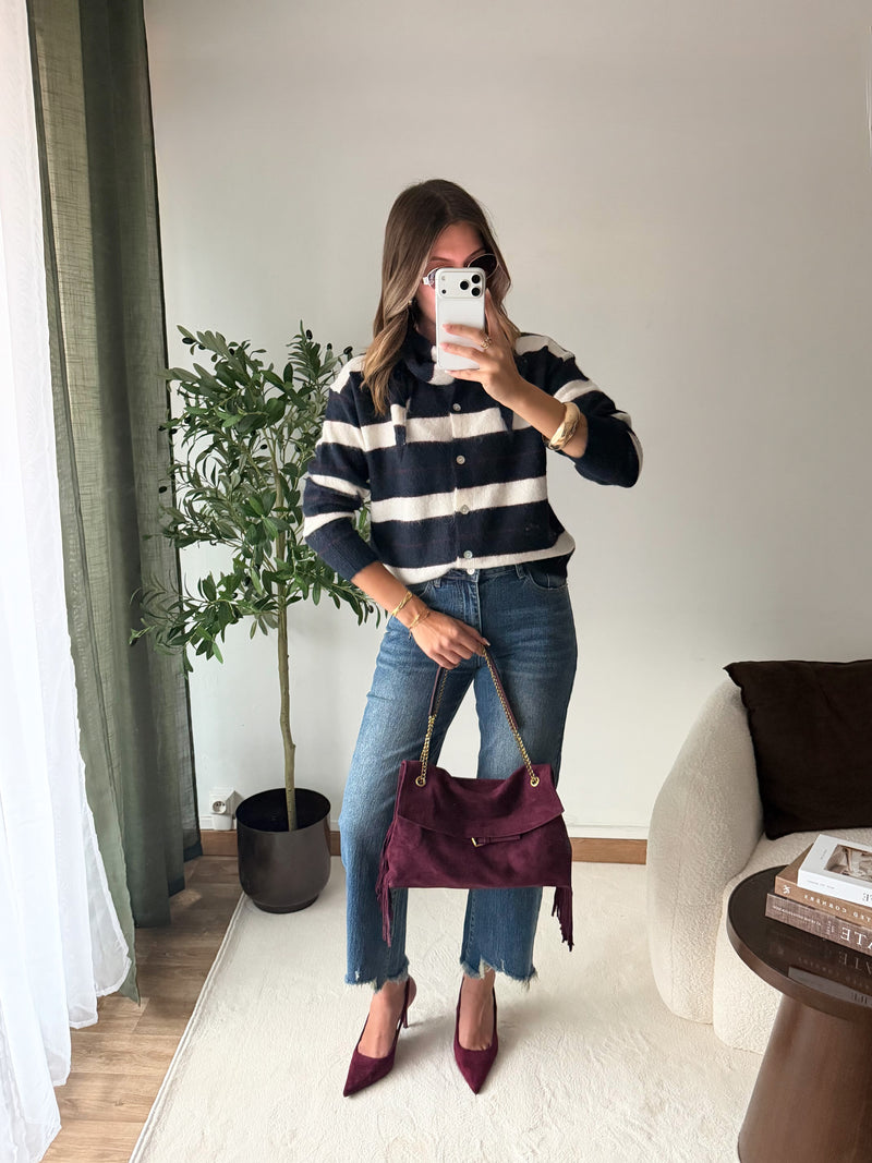 Gilet avec foulard Irene