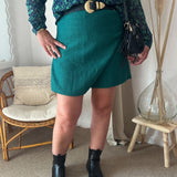 Jupe short Emilia vert