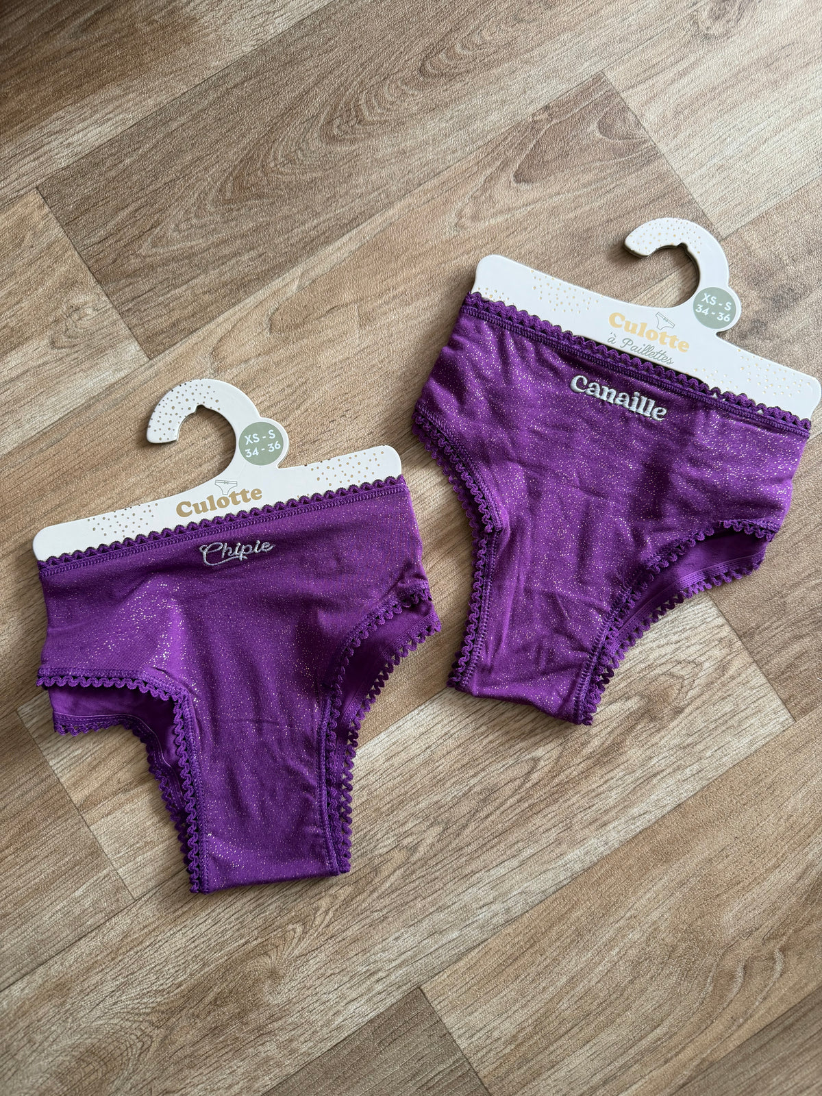 Culottes à paillettes