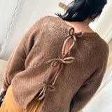 Pull noeuds chocolat