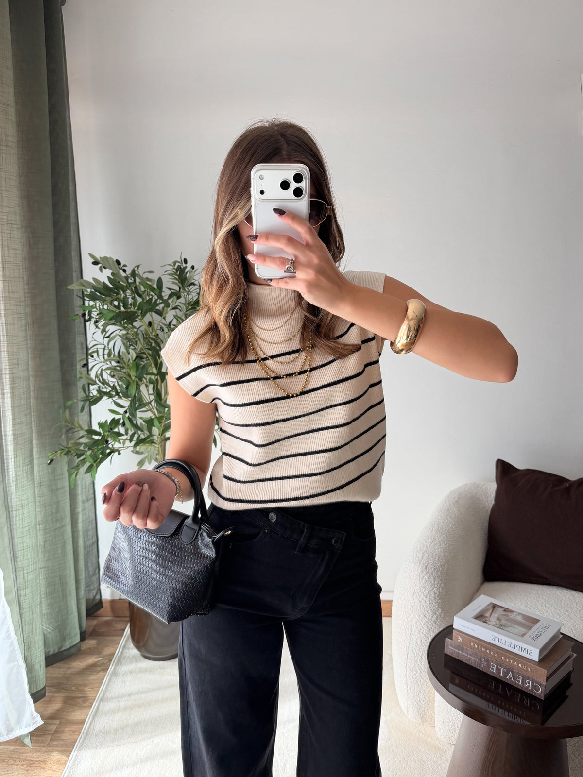 Pull Lise beige