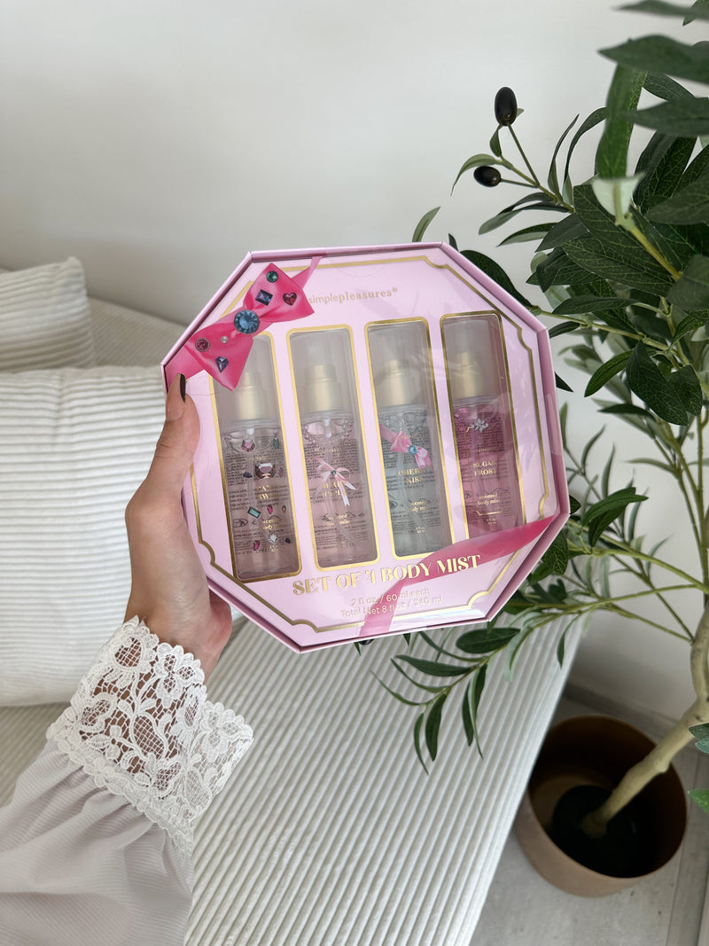 Coffret 4 brumes corps & cheveux