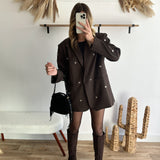 EXPÉDITION LE 27 NOVEMBRE Blazer Heart choco