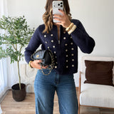 Gilet Agnès bleu