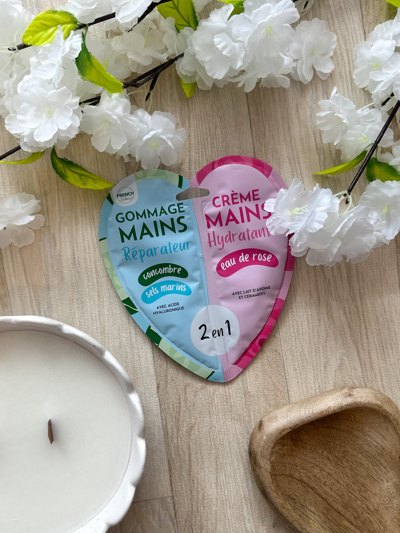 Duo gommage & crème pour les mains