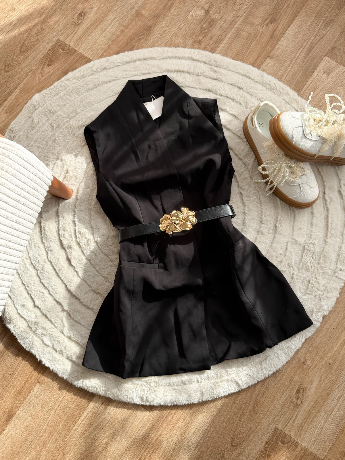 Veste avec ceinture