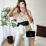 T-shirt blanc dentelle