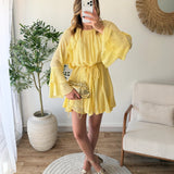 Robe Malia jaune