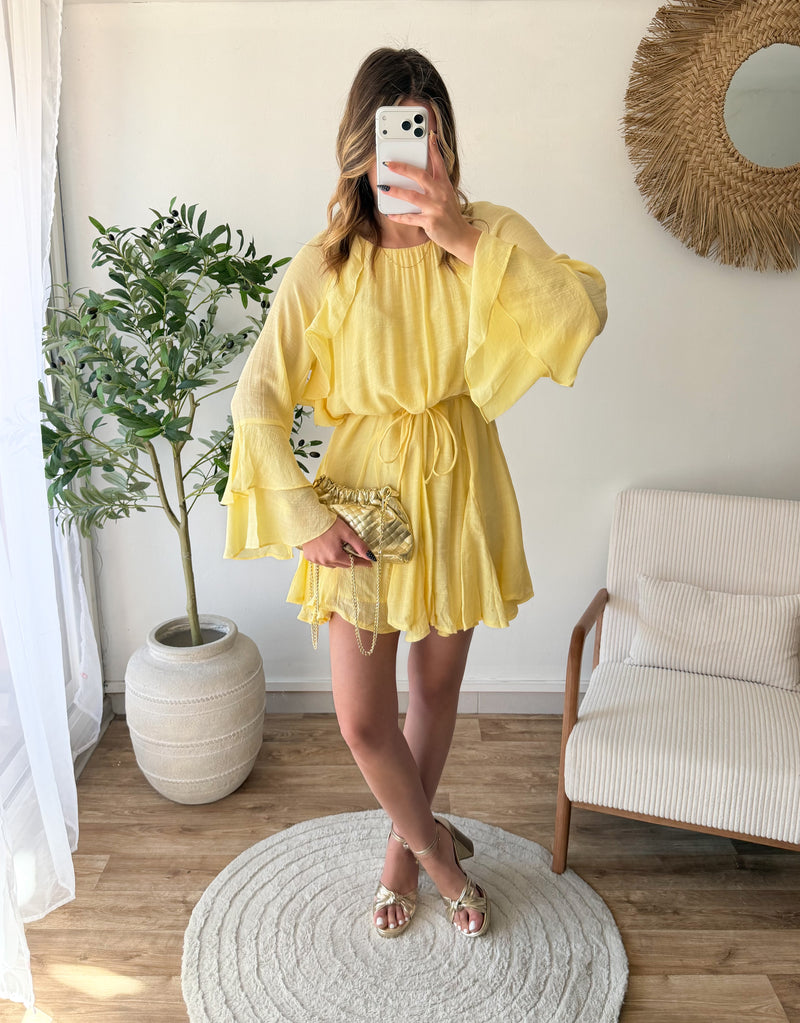 Robe Malia jaune