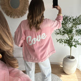 Veste jean love