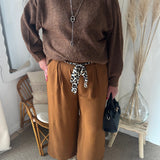 Pull noeuds chocolat
