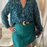 Jupe short Emilia vert
