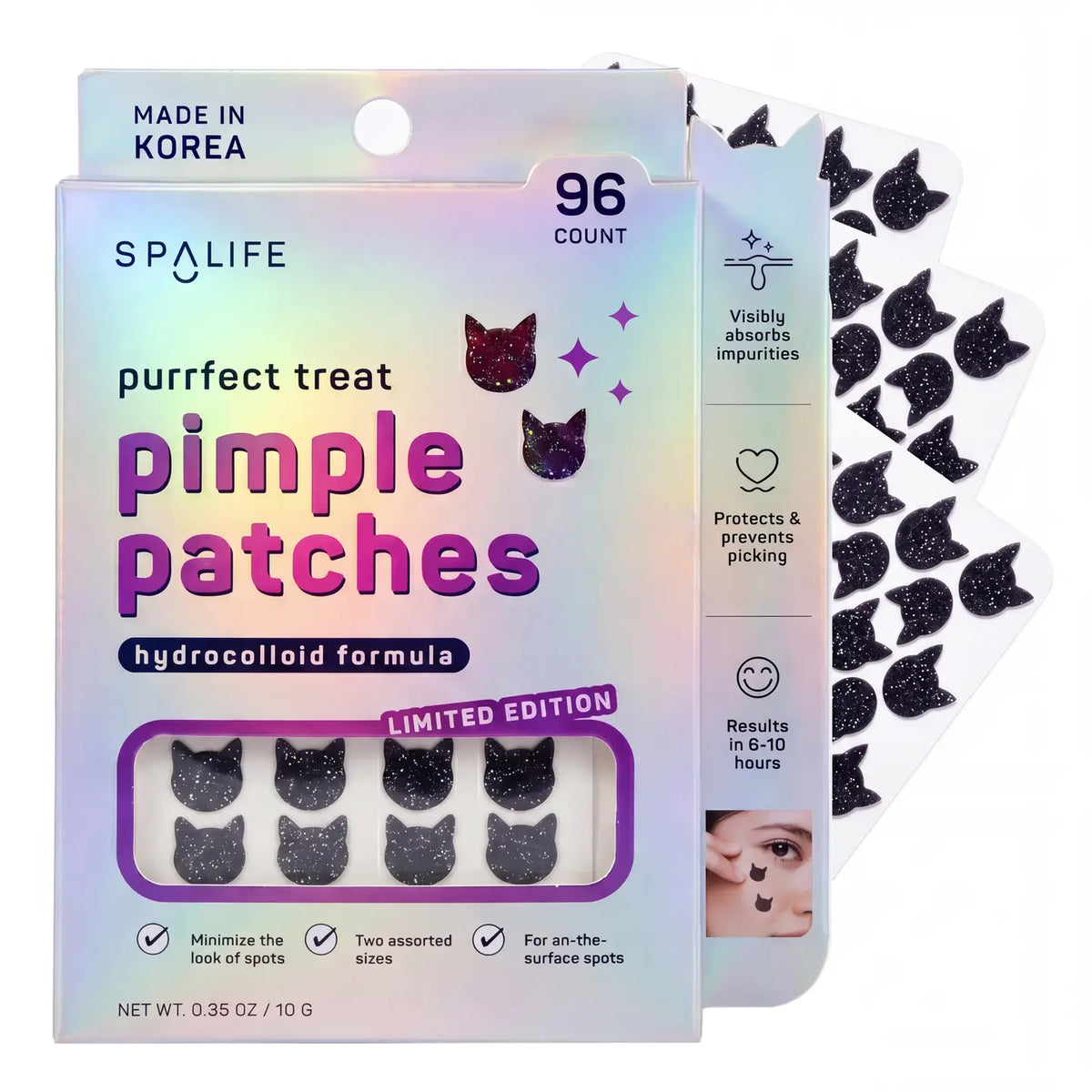 Patchs anti imperfections paillettes
