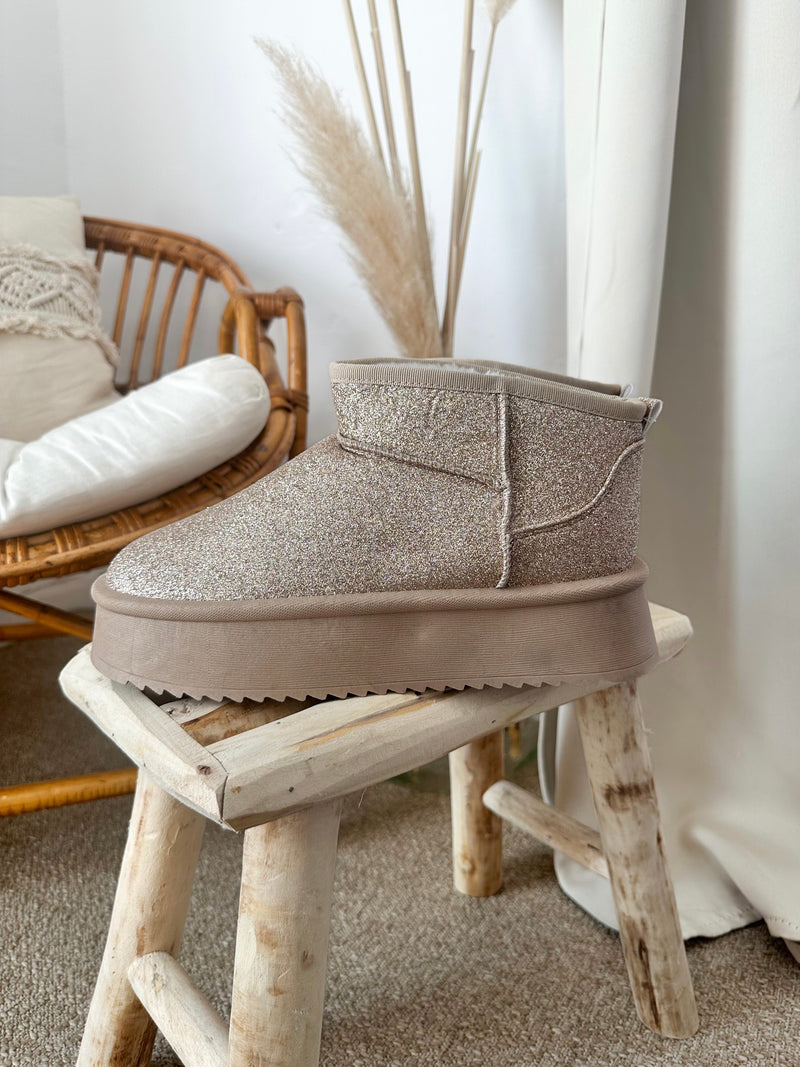 Boots à paillettes
