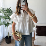 Blouse blanche Mia