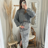 Jupe strass