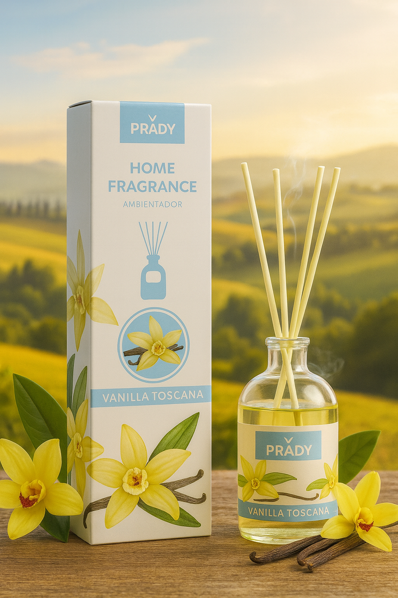 Diffuseur mikado vanille toscane