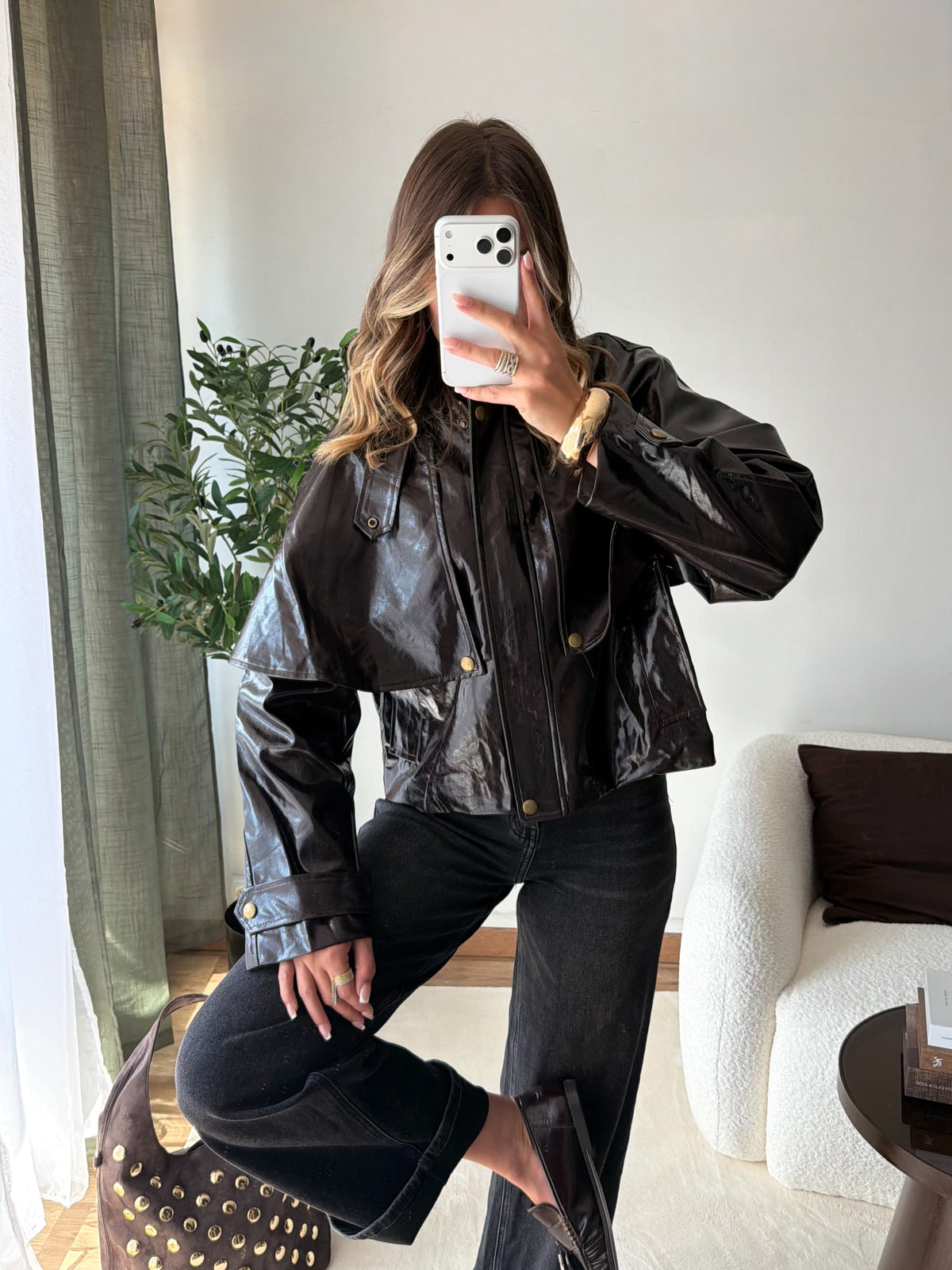 Veste Joy marron