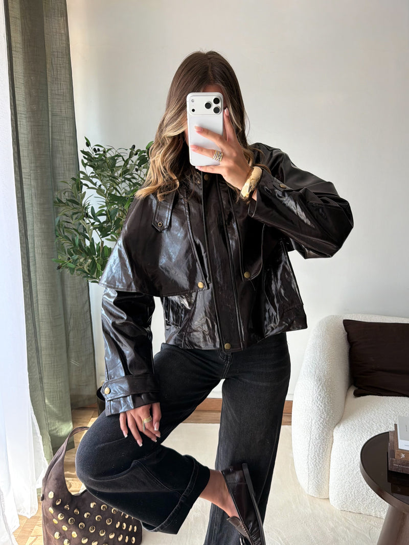 Veste Joy marron