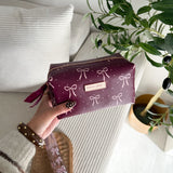 Trousse noeuds violette