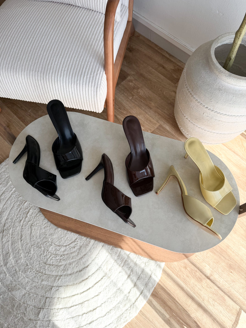 Mules Palm jaune