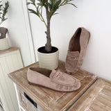 Mocassins Maeva beige
