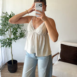 Débardeur clou beige