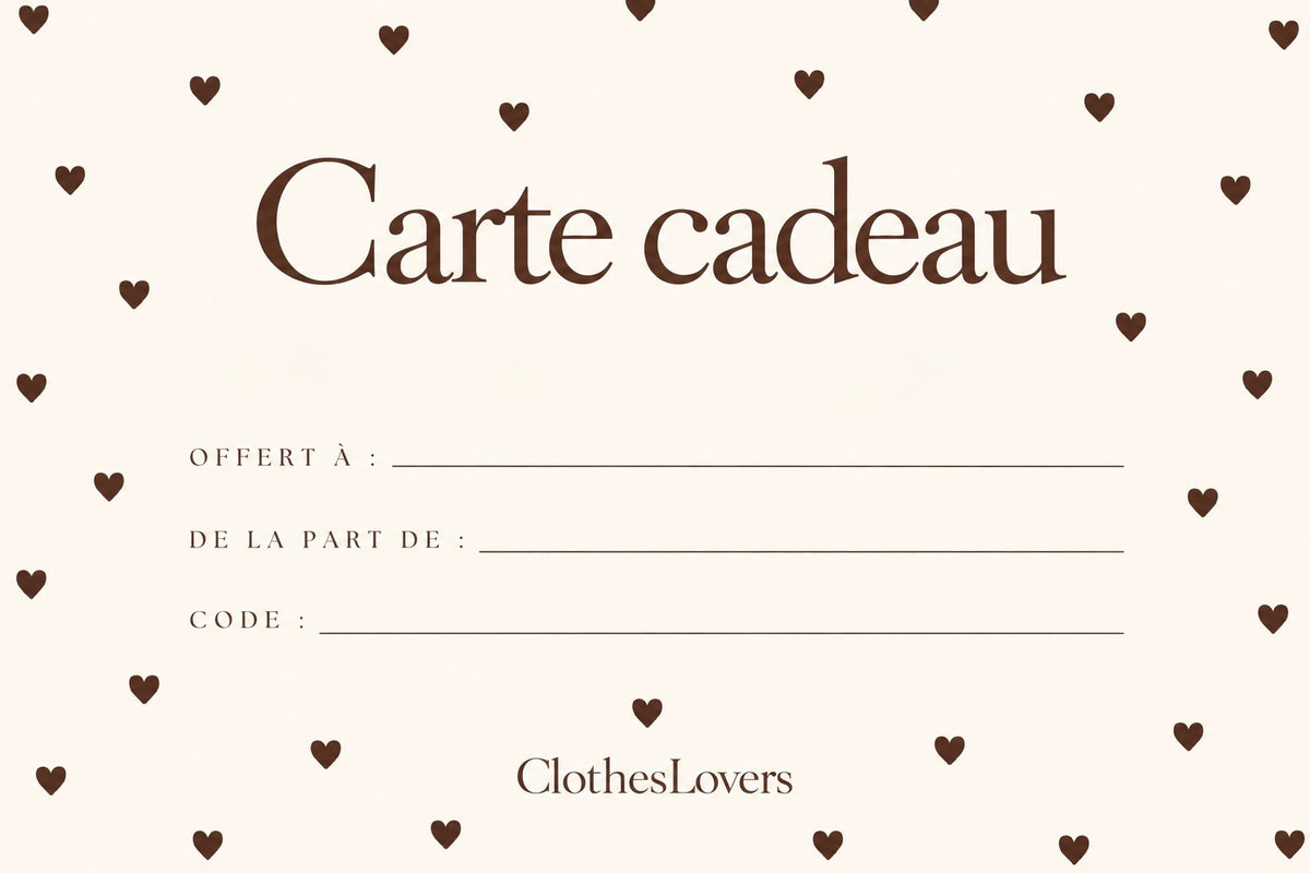 Carte cadeau