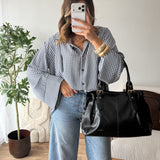 Chemise oversize vichy
